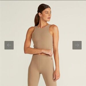 BYLT Basics Ribbed Longline Bra Women's Tank Top